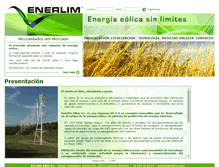 Tablet Screenshot of enerlim.com